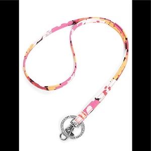 New with Tags - Vera Bradley Lanyard- Pixie Blooms